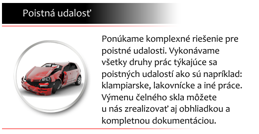 amstek - poistná udalosť